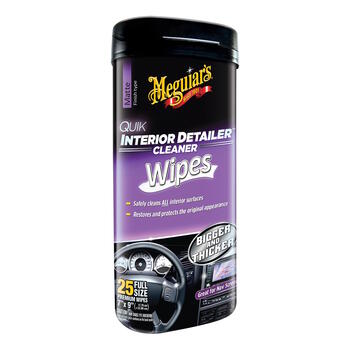 Meguiar's G13600 Влажные салфетки для интерьера 25 шт. (США) (G13600)