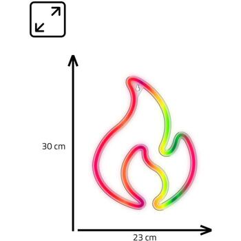 Manta Neona gaisma SNL58RGB, 5W, 5V, 2m strāvas vads, 16 krāsas, bezvadu tālvadība, spilgtuma regulēšana (SNL58RGB)