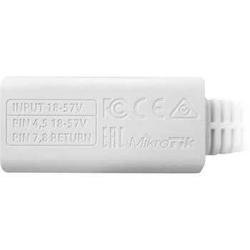 MikroTik PoE инжектор RBGPOE, 9-48Vdc, RJ-45, внешний, 0.2кг, 1 шт. (RBGPOE)