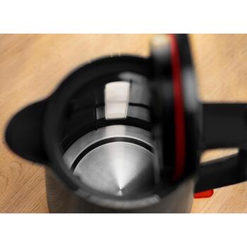 Bosch Чайник TWK1M123, 2400 Вт, 1.7 Л, пластик, 360° поворотная база, черный, фильтр от накипи, автоматическое отключение (TWK1M123)