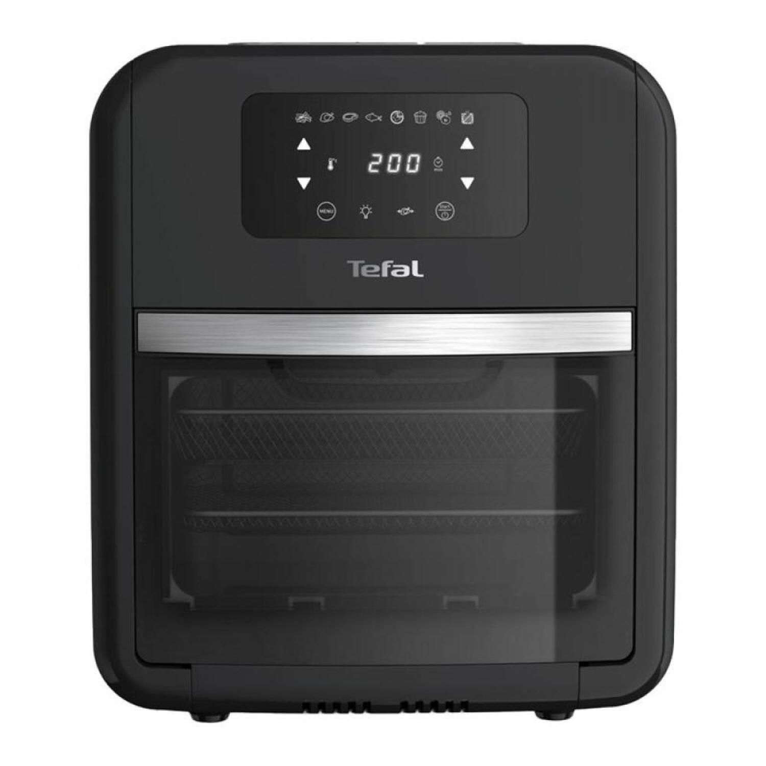 Tefal karstā gaisa friteris cepeškrāsns un grils FW501815, 2050 W, 11 L, 9 funkcijas, 6 personām, melns (FW501815)