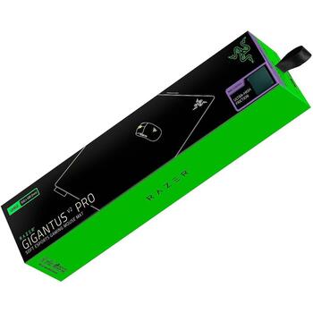 Razer peles paliktnis Gigantus V2 Pro RZ02-05490100-R3M1, 50 cm x 48 cm, audums, melns, Max Control, liels (RZ02-05490100-R3M1)