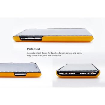 VixFox Чехол CSBS-iPh-8plus-yellow, 4.7'', желтый, веганская кожа, противоскользящая поверхность, защита от царапин (CSBS-iPh-8plus-yellow)