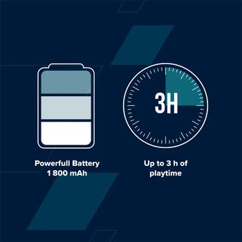 Pārnēsājamais Bluetooth skaļrunis ar 10 W jaudu BSP-8 Melns CNE-CBTSP8B CANYON (CNE-CBTSP8B)