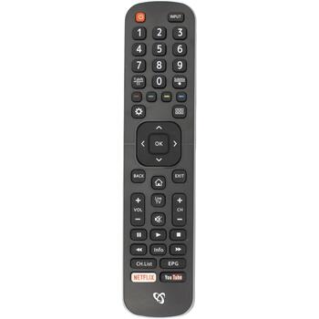 Sbox Пульт ДУ RC-01405-HISENSE, 2 x AAA, 8м, совместим с телевизорами Hisense (RC-01405-HISENSE)