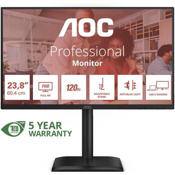 Aoc LED монитор 24E4CV, 23.8