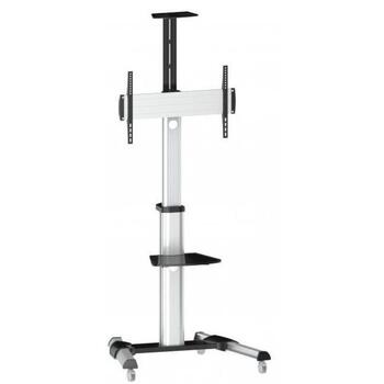 Sbox Крепление для ТВ FS-446, 37-70, 50кг, 600x400, VESA 200x200-600x400, высота 1200-1600мм, 4 колеса (FS-446)