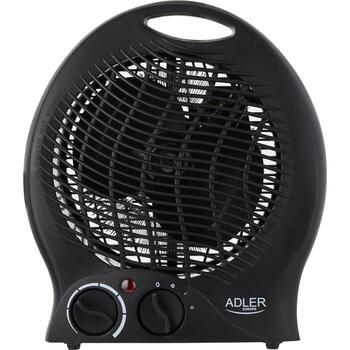 Adler ventilatorsildītājs AD 7761, 2000W, 2 līmeņi, termostats, aukstā gaisa pūšana, aizsardzība pret pārkaršanu, indikators (AD 7761)