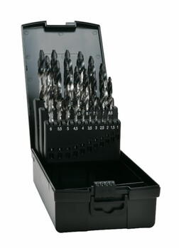 Exact Metāla urbju komplekts 25 gab. 74962, Ø1-13mm, HSS TiAIN-TIP, STEP TECHNOLOGY (74962)