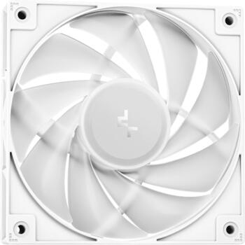 Deepcool Procesora šķidruma dzesētājs LE240 WH V2 R-LE240-WHAMMN-G-2, 240mm, 75.89cfm, 31.6dBA, 2 ventilatori, PWM atbalsts (R-LE240-WHAMMN-G-2)