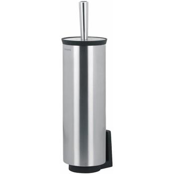 Brabantia tualetes poda birste 427183, 43cm, 11,5cm, 12,5cm, Matt Steel, sienas stiprinājums, korozijizturīga, viegli tīrāma (427183)