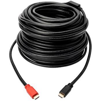 Digitus HDMI кабель с усилителем сигнала DB-330118-100-S, 10 м, активный кабель, поддержка 4K30Hz (DB-330118-100-S)