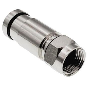 A-Lan WTR455, F savienotājs RG6, 75 Ω, -40 līdz 60 °C, sudraba (WTR455)