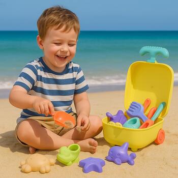 Koala Игрушка G2670, 20x13см, 3+, пляжная тележка с аксессуарами, легко транспортировать (G2670)