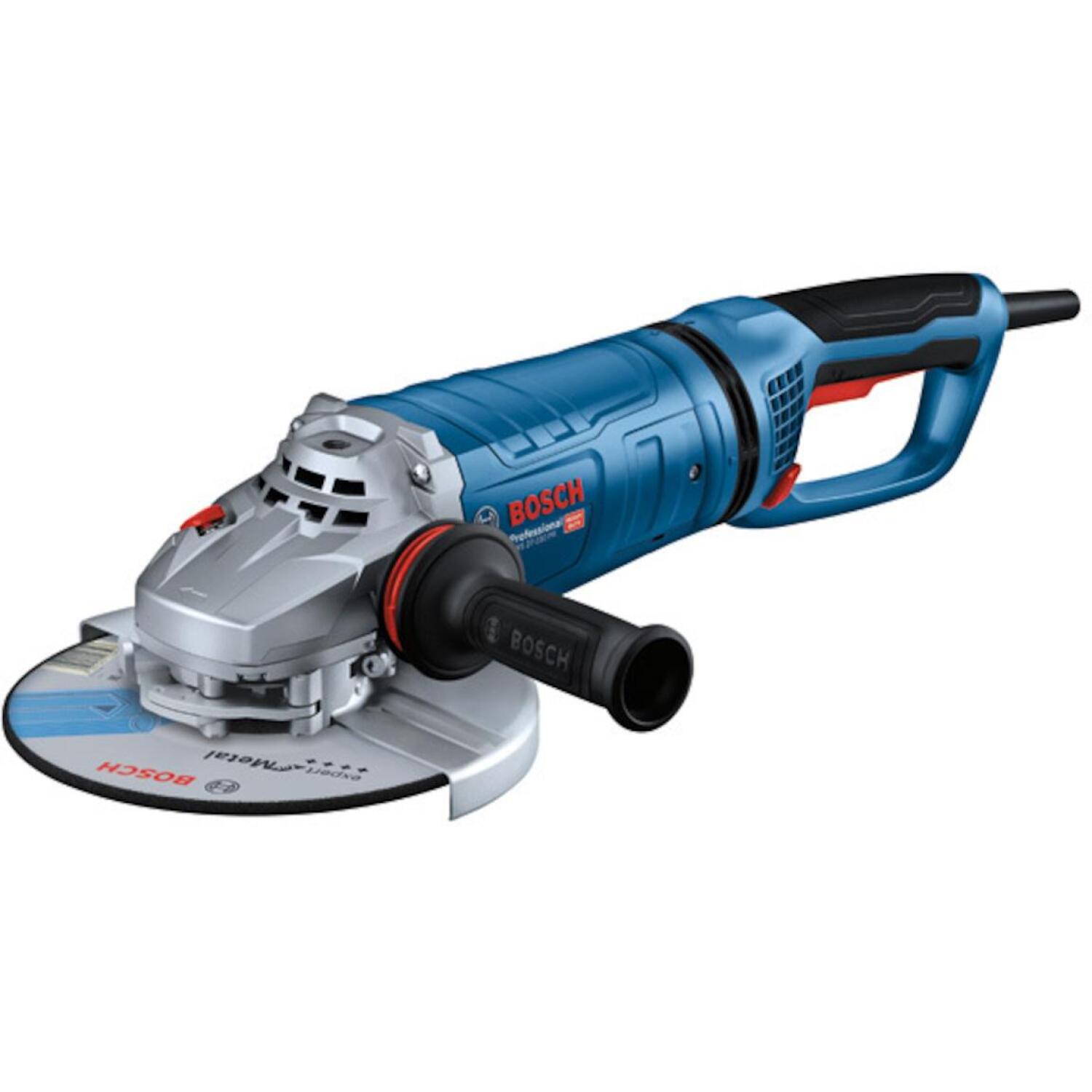 Bosch GWS 27-230 PR 06018C7100, 2700 Вт, 230 мм, M14, 6500 об/мин, KickBack Control, Vibration Control, выключатель PROtection (06018C7100)