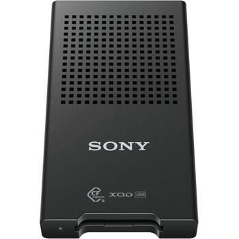 Sony Читатель карт MRW-G1 MRWG1BB.SYM, USB-C 3.1 Gen 2, поддерживает CFexpress и XQD карты, 1 шт. (MRWG1BB.SYM)