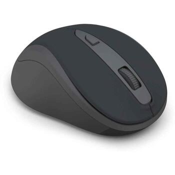 Hama bezvadu optiskā pele WM-400 173077, 1600 DPI, 2.4 GHz, 10 m, 6 pogas, klusa klīkšķa, ergonomiska, USB Type-A uztvērējs (001730770000)