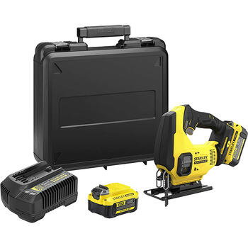 Аккумуляторный лобзик 18В, V20, 2x4Ач, SFMCS600M2K-QW STANLEY (SFMCS600M2K-QW)
