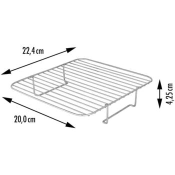 Gastroback 42585 Аэрофритюрница, 1800Вт, 8л, 80-200°C, 10 программ, сенсорный экран, таймер, черная (42585)