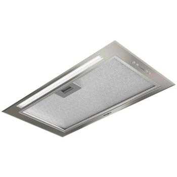 Whirlpool WCTH 63F LEB X встраиваемая вытяжка, 51,4 см, 435 м³/ч, класс B, LED, электронное управление, нержавеющая сталь (WCTH 63F LEB X)