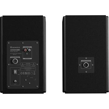 Genesis колонки Arsen 502BT NGS-2417, 60 Вт, 50 - 20000 Гц, 2.0 канала, Bluetooth 5.3, RCA, оптический, черный (NGS-2417)