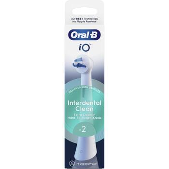 Oral-B Nomaināmas zobu birstes galviņas iO SpecializedClean White 2, 2 gab, pieaugušajiem (iO refill SpecializedClean White 2)