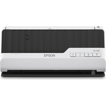 Epson компактный настольный сканер DS-C330 B11B272401, 600 dpi, 3500 сканирований/день, автоматическое дуплексное сканирование (B11B272401)
