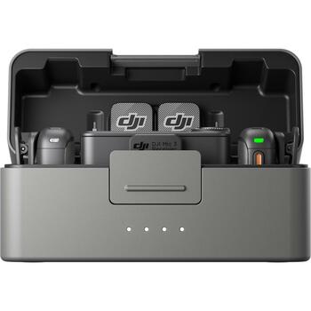 Dji аксессуар для камеры Микрофон 3 CP.RN.00000480.01, 2 TX, 1 RX, зарядный чехол, 1ч, Bluetooth/WiFi, 28ч работы аккумулятора (CP.RN.00000480.01)