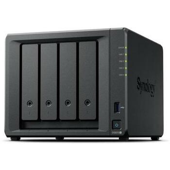 Synology NAS uzglabāšanas tornis DS925+, 4GB atmiņa, 4 disku vietas, 2 RJ45, 1 USB-C, 2.5GbE (DS925+)