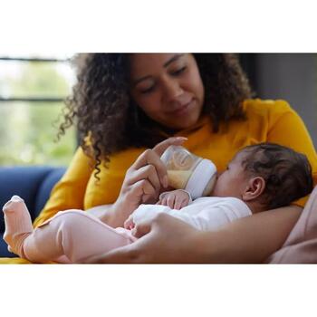 Philips Avent Natural Response детская бутылочка SCY900/01, 125 мл, 0m+, силиконовая соска, антиколиковый клапан, без BPA (SCY900/01)