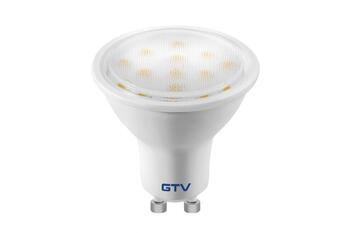 Gtv светодиодная лампа GU10 LD-NGU10P-4W, 3,5Вт, 350лм, 3000K, AC180-250V, 120°, 38мА, PF>0,4, CRI≥80, 40000ч, недиммируемая (LD-NGU10P-4W)