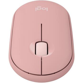 Logitech USB оптическая мышь M350S 910-007014, 4000 DPI, 3 кнопки, беспроводная, розовая (910-007014)
