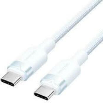 Vention kabelis USB-C uz USB-C 1m zils, 3A, 480Mbps, neilona pinums, alumīnija sakausējums (TRDSF)