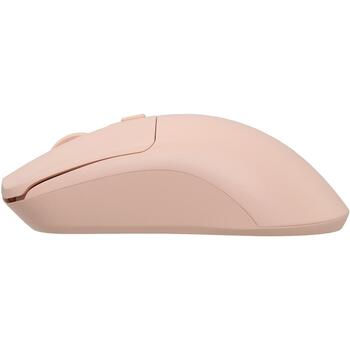 Sbox Мышь WM-852P, 1600 DPI, 2x AAA, беспроводная RF 2.4 GHz, игровая, офисная, розовая (WM-852P)