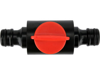 Yato vārsta savienotājs YT-89075, 1/2 collas, ABS, ASA, ātrsavienojums, vārsts, ūdens plūsmas regulēšana (YT-89075)