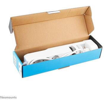 Neomounts Pagarinātājs DS22-840WH6, 1.4m, 3680W, 3x kontaktligzda 230V 16A, 4x USB-A 5V 3A, 24x USB-C 5V 3A 20W (DS22-840WH6)