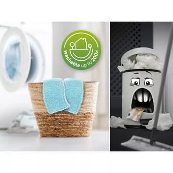 LEIFHEIT Grīdas uzkopšanas komplekts Clean Twist M Ergo 1052127, 33cm, 110-140cm, 360° rotācija, mikrošķiedras lupata (1052127)