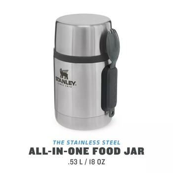 Stanley® 2801287032, 0,53л, нержавеющая сталь, тепло/холод до 12ч, ложка/вилка (2801287032)