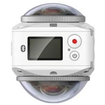 Kodak Экшн-камера 4KVR360, 0.13кг, 6.76см, 5.5см, 5.5см, 20.68МП, 7360x3680, 1250мАч, HDMI Type D, USB 2.0, WiFi, Bluetooth, IPX5 (4KVR360)