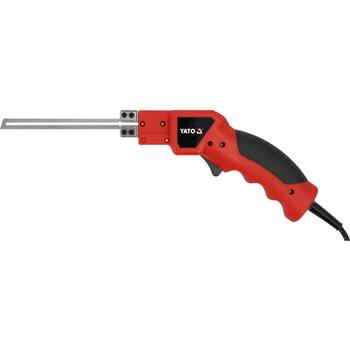 Yato EPS термонож YT-82191, 150W, 230V AC, 50Hz, 500°C, 150мм, 200мм, класс II, IPX0, LED индикаторы, выключатель, сменные лезвия (YT-82191)
