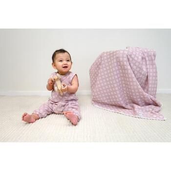 Lodger Hipster Tribe Muslin детские штаны HS 107_68, 68, 100% хлопок, 40°C, розовый (HS 107_68)