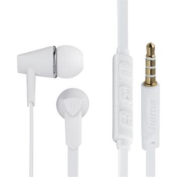 Hama Joy наушники 00184134, 1.2m, 32Ω, 95dB±3dB, 20Hz-20KHz, проводные, вкладыши, встроенный микрофон, регулятор громкости (00184134)
