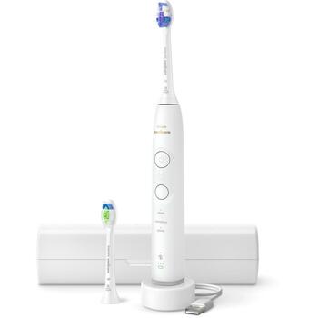 Philips elektriskā zobu birste HX7410/02, 3 režīmi, 62000 pulsācijas/min, 2 uzgaļi, 21 dienas akumulatora darbības laiks (HX7410/02)