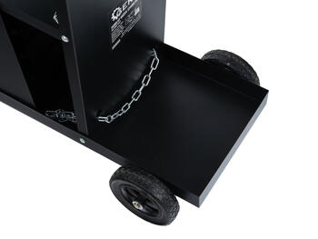 Geko сварочная тележка G80088, 70.5x70.5x40см, 2 полки, 4 ящика, 2 колеса 15см, 2 поворотных колеса 360° (G80088)