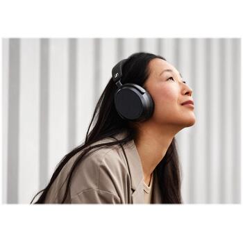 Sennheiser наушники M4AEBT Momentum 4 509266, 60 Ом, 42 мм, Bluetooth 5.2, шумоподавление, 60 ч, черные (509266)