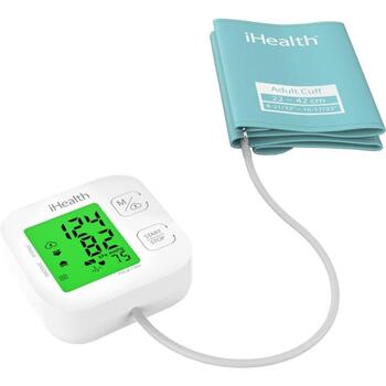 Ihealth asinsspiediena monitors Track KN-550BT, automātisks, 4 baterijas, bezvadu Bluetooth savienojums (KN-550BT)