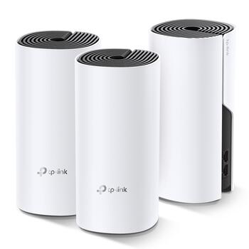 AC1200 система Mesh WiFi для всего дома Deco M4 (3 упаковке), TP-Link, Deco M4(3-Pack), 300+867 Mbit/s, 2x Gigabit Ports (DECOM4(3-PACK))