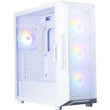 Zalman I3 NEO V2 WHITE, корпус ATX Midi Tower для ПК, 4x120mm RGB вентилятора, белый, 476mm, 219mm, 484mm, 50.5L, сталь (I3 NEO V2 WHITE)