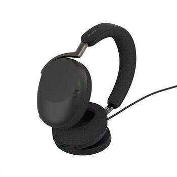 Jabra наушники Evolve3 85 UC Link 390a 38599-989-989, Bluetooth 5.3, 20-20000 Hz, 35 Ω, 108.5 dB, 6 микрофонов, 925 mAh, 120 ч (38599-989-989)
