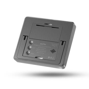 Mova цифровой гигрометр термометр часы MTHM01 LCD дисплей измерение влажности и температуры батарея CR2032 Белый (MTHM01)